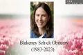 Blakeney Schick Obituary, What Happened To Blakeney Schick? How Did Blakeney Schick Die?